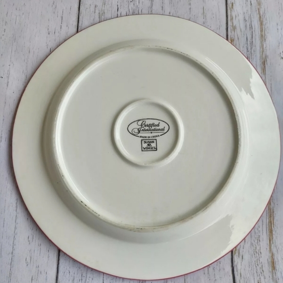 Susan Winget Rooster Sunrise Platter Plate - Picture 4 of 5